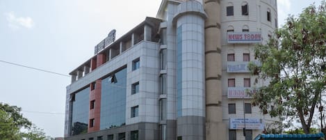 Façade de l’hébergement
