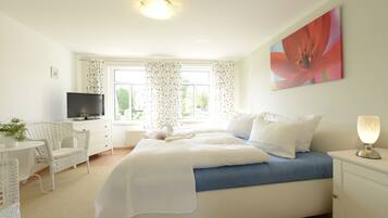 Dat Witte Huus | Verdunkelungsvorhänge, Bügeleisen/Bügelbrett, kostenloses WLAN