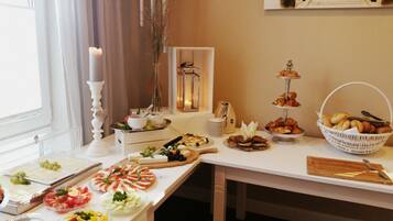 Morgenmadsbuffet hver dag mod et gebyr