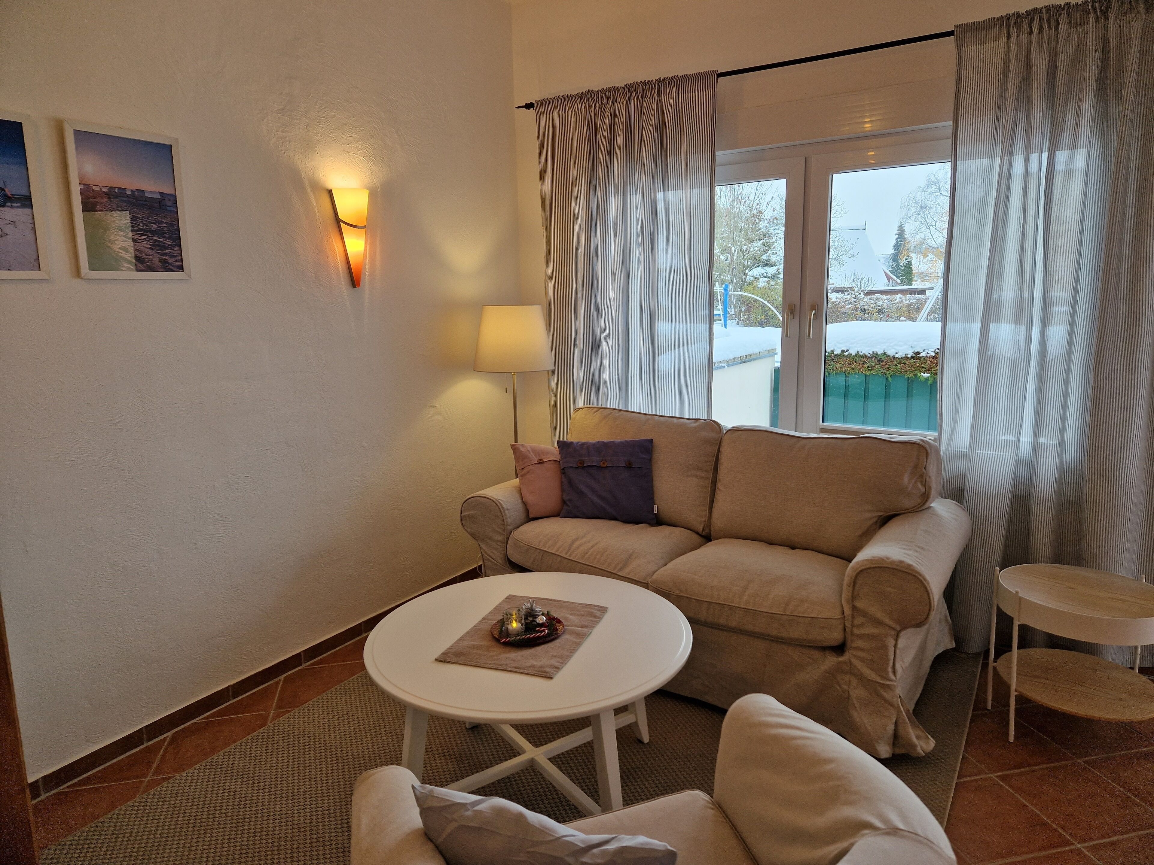 Área de sala de estar