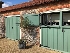 Fachada de la propiedad