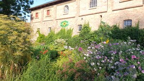 Landuitzicht vanuit accommodatie