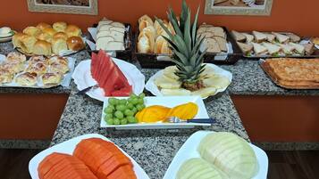 Frokostbuffé er inkludert hver dag