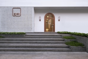 Fachada de la propiedad