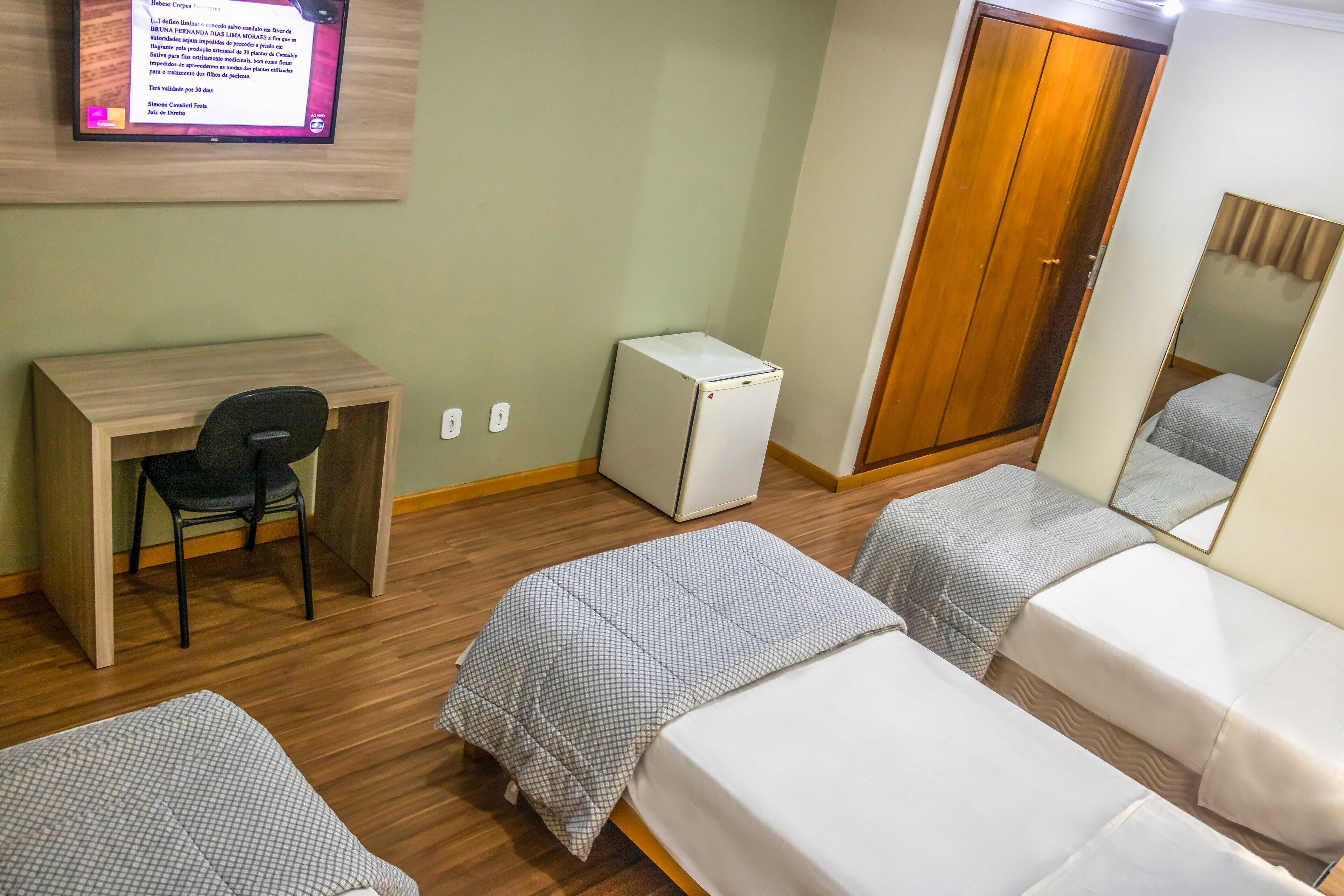 triple room, 3 single beds, non smoking | minibar, desk, blackout curtains, free wifi