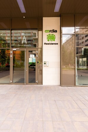 Entrée de l’hébergement