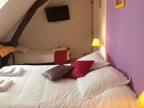 Free cots/infant beds, free WiFi, bed sheets, wheelchair access