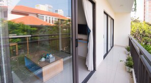 Deluxe Apartment, 2 Bedrooms | Balcony