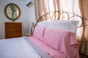 2 habitaciones y sábanas de algodón egipcio 
