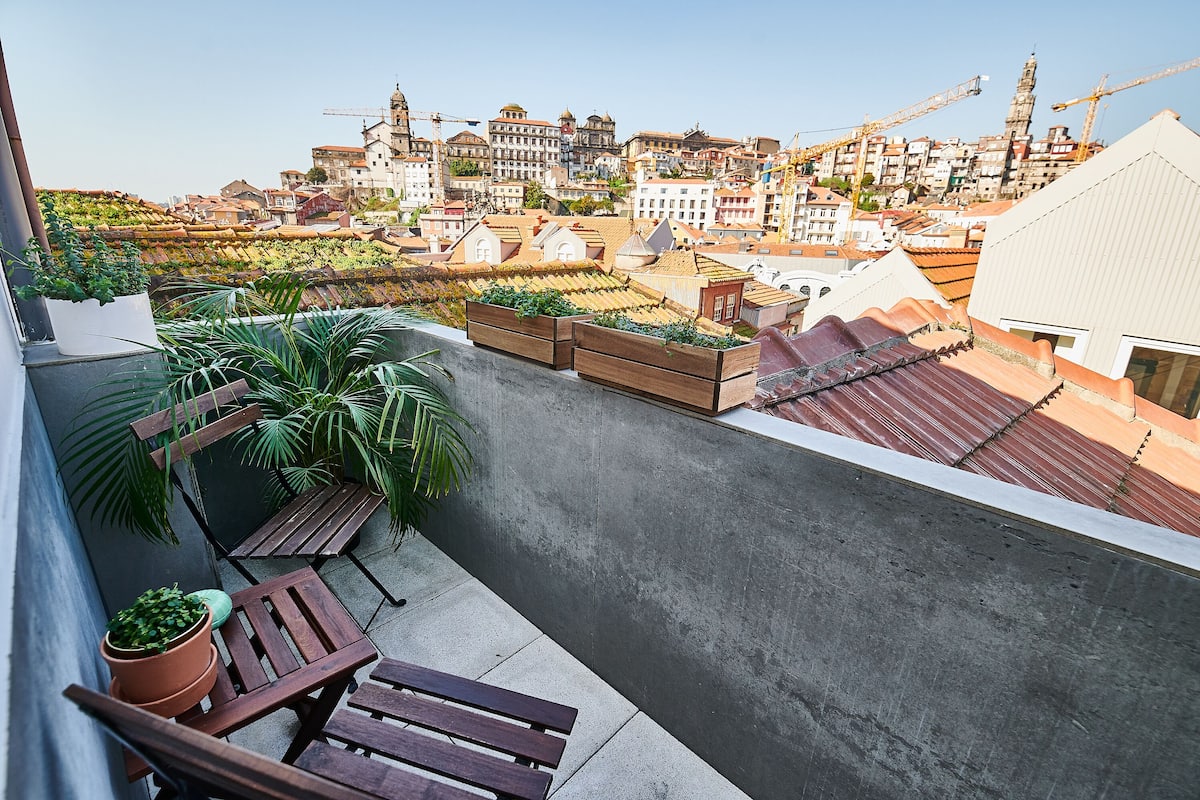 City-Studio, Balkon | Blick vom Balkon