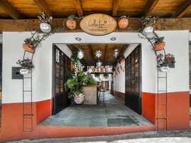 Entrada al alojamiento