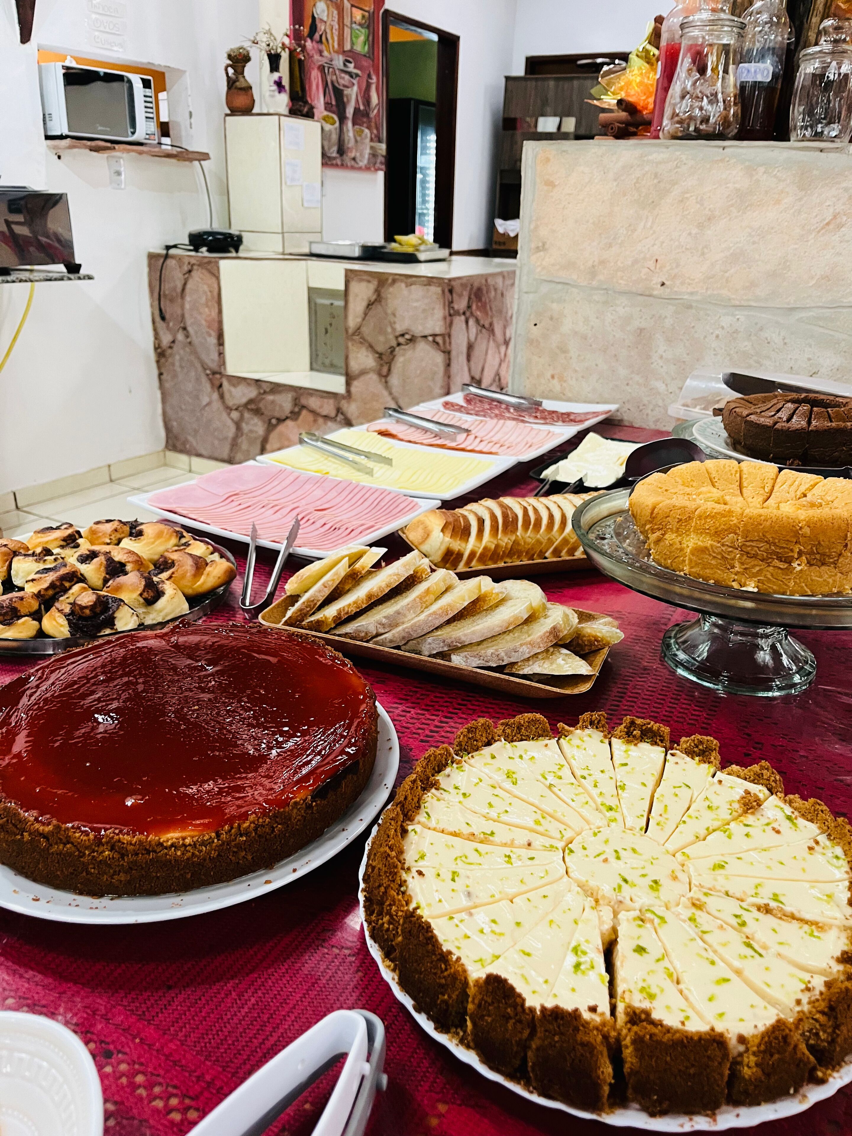 Free daily full breakfast