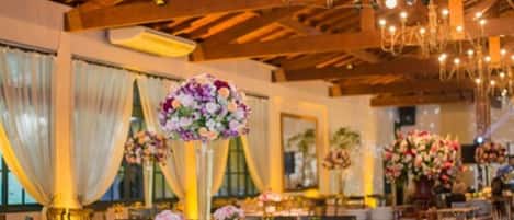 Indoor wedding