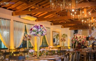 Área interna para casamento