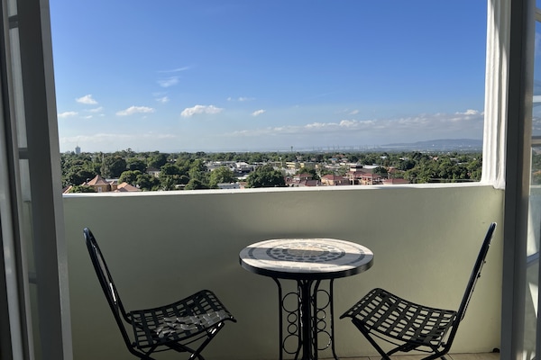 Suite monolocale panoramica, 1 letto king, non fumatori | Terrazza/patio