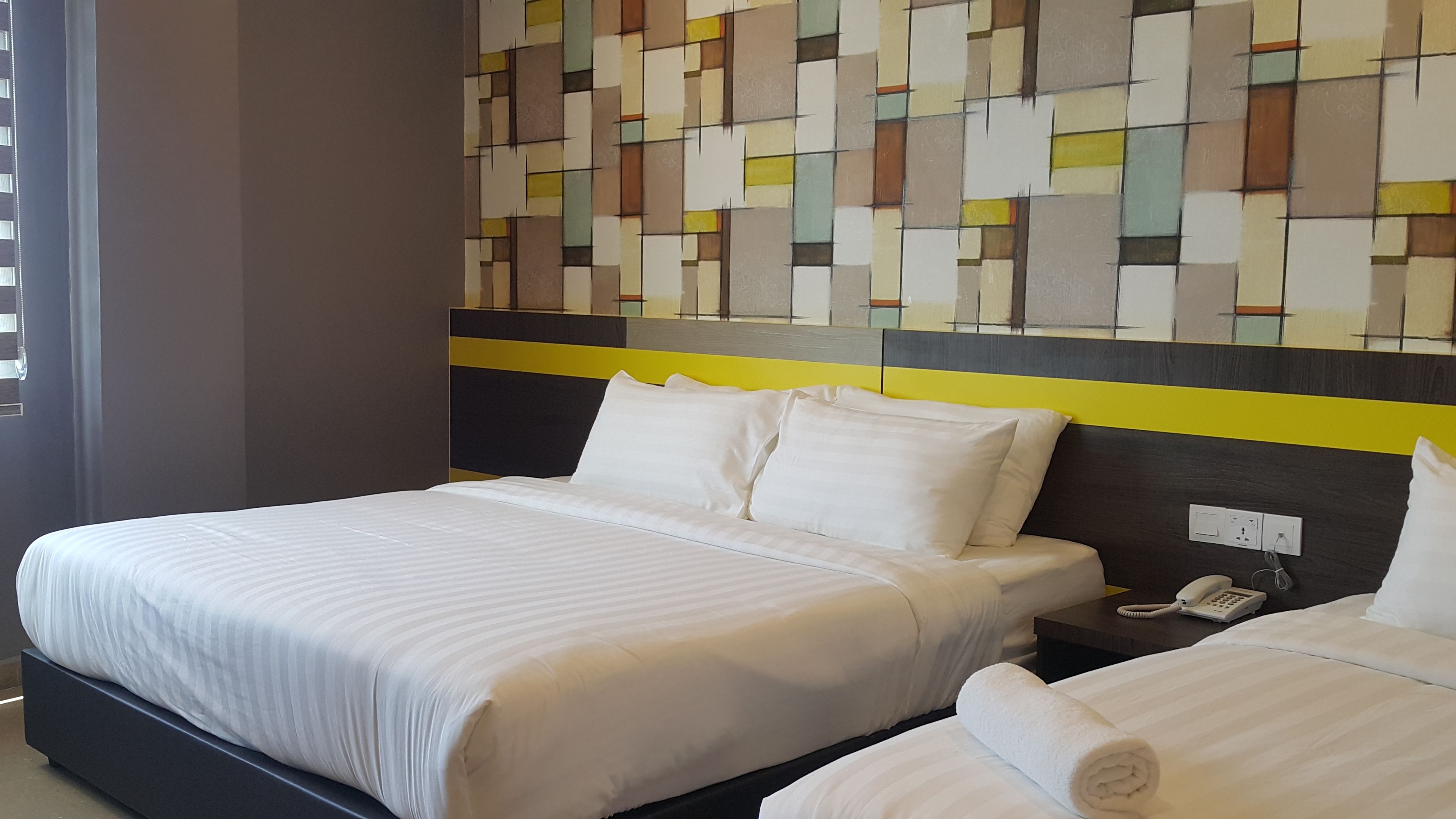 desk, iron/ironing board, free wifi, bed sheets