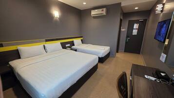 Desk, iron/ironing board (on request), free WiFi, bed sheets