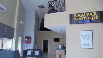 Sala de estar en el lobby