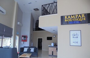 Sala de estar en el lobby