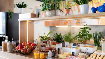 Morgenmadsbuffet hver dag mod et gebyr