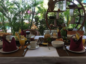 Breakfast area - Villa Damai (Seririt)