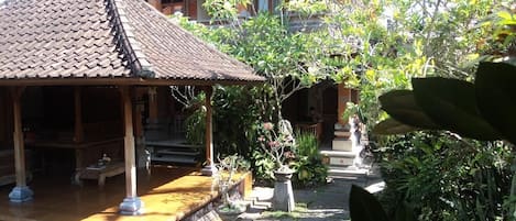 Façade de l’hébergement