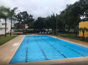 Alberca al aire libre 