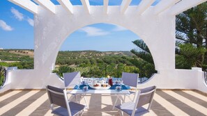 Luxury-Villa, 3 Schlafzimmer, eigener Pool, Poolblick | Balkon