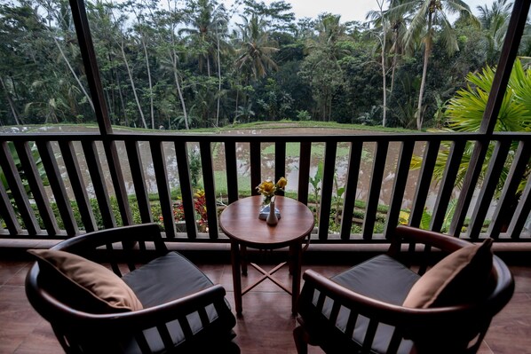 View from room - Niniku villa (Tegallalang)