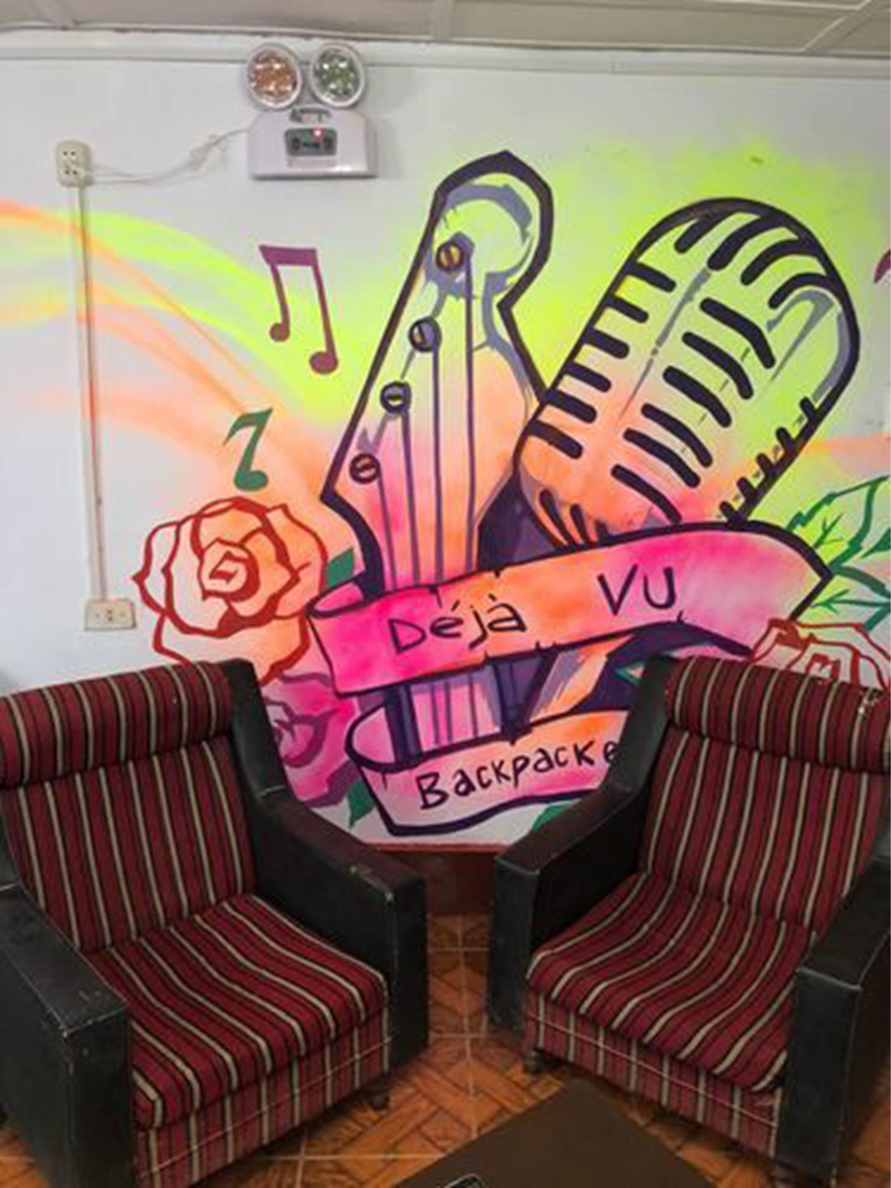 Sitteområde i lobbyen