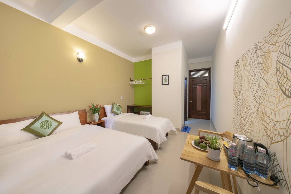 Chambre familiale | 1 chambre, minibar, bureau, espace de travail pour ordinateurs portables