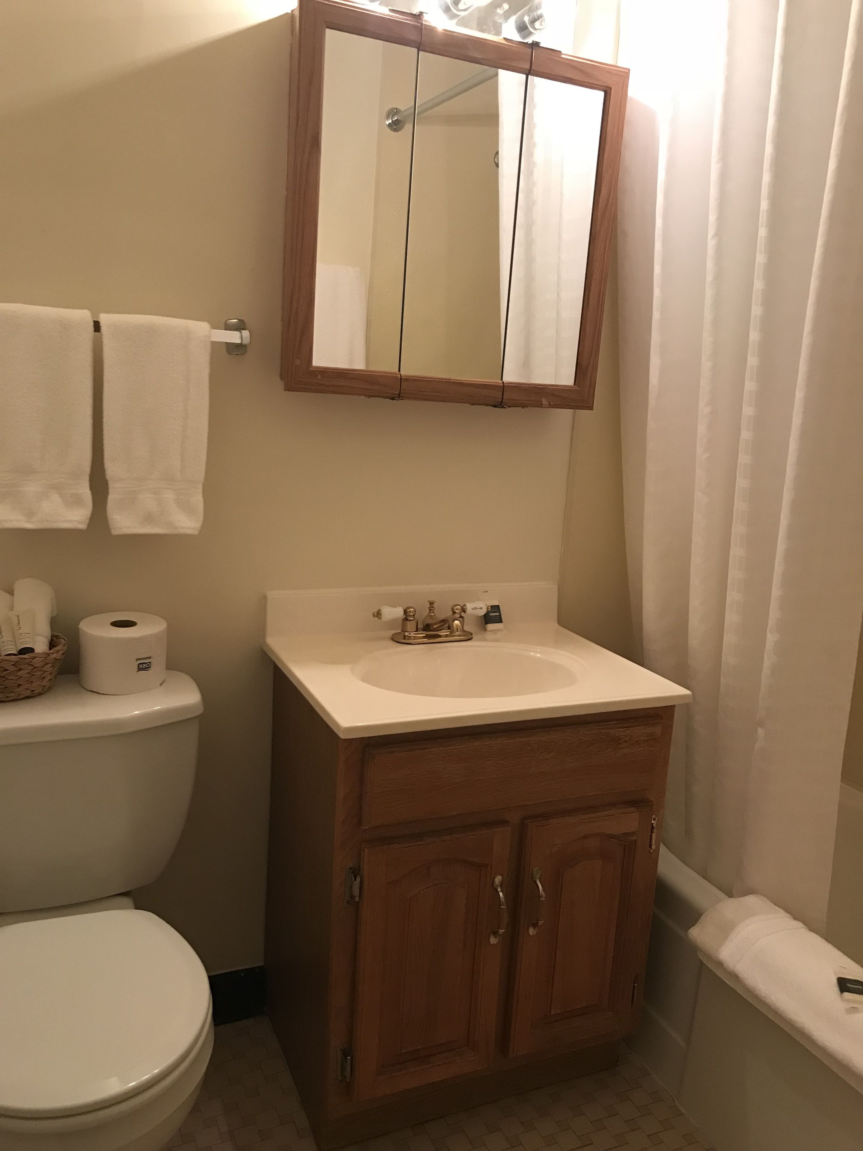 traditional double room, 2 queen beds, non smoking | bathroom | combined shower/bathtub, free toiletries, hair dryer, towels