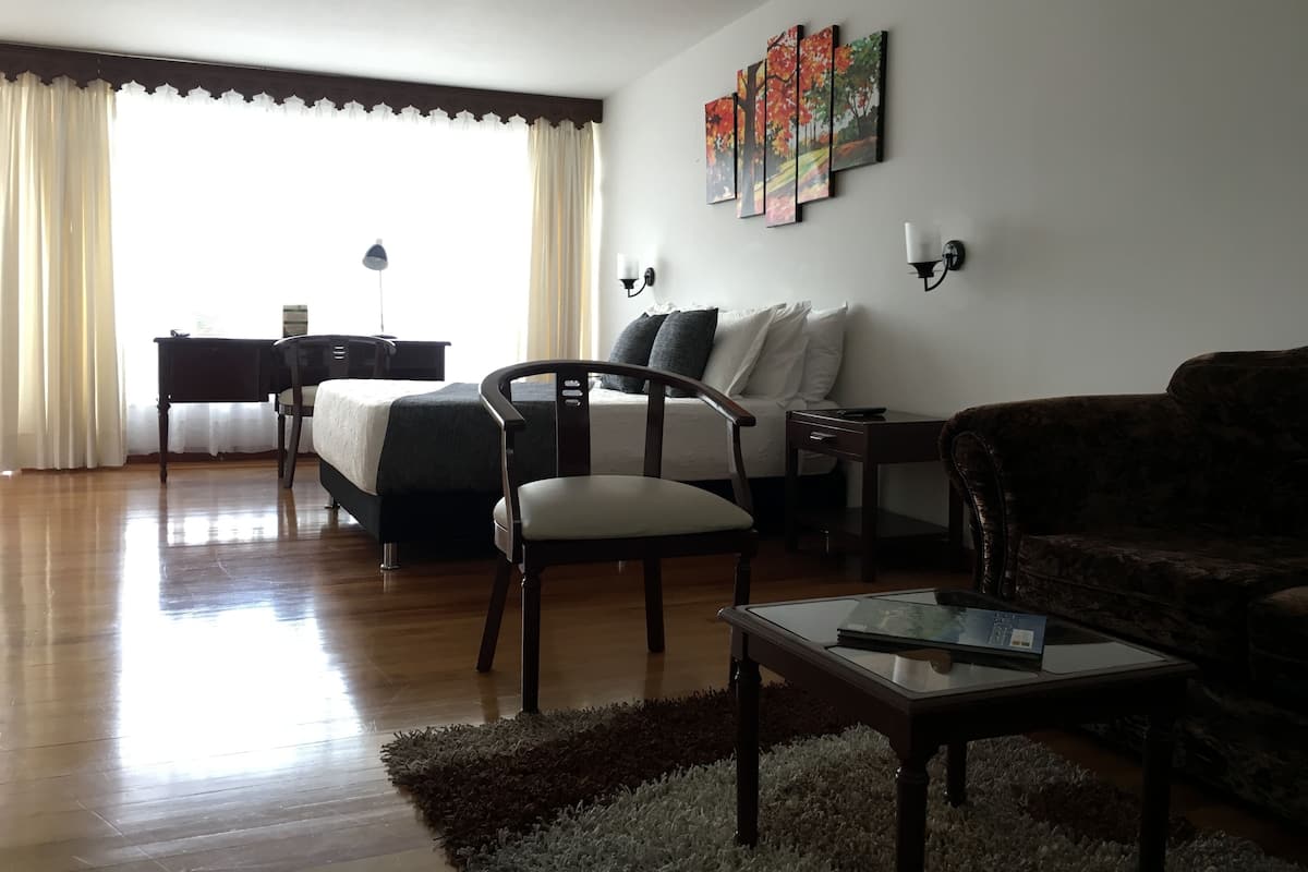 Standardzimmer, 1 Doppelbett, Nichtraucher | Wohnbereich