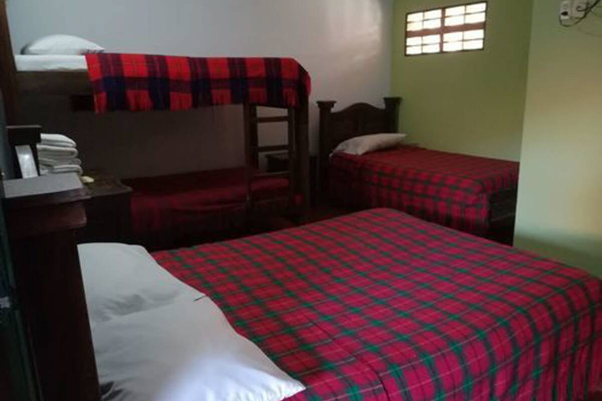 4 bedrooms, soundproofing, free cots/infant beds, bed sheets