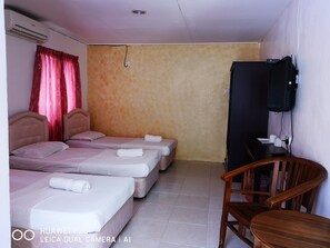Deluxe Room, 3 Single Beds, Resort View | Air conditioning - Marang Village Resort & Spa (Marang)
