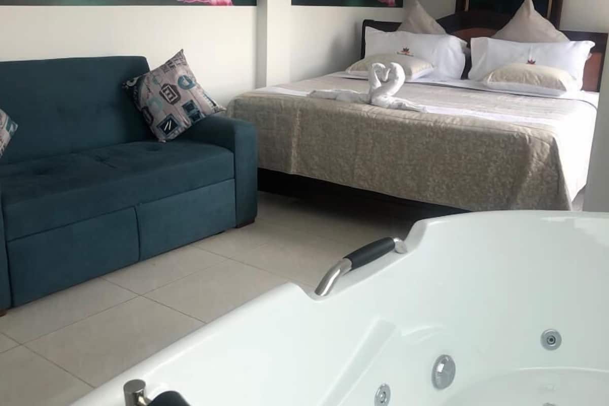 Suite, 1 King Bed with Sofa bed