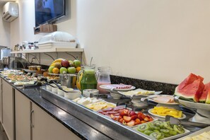 Petit déjeuner buffet compris tous les jours
