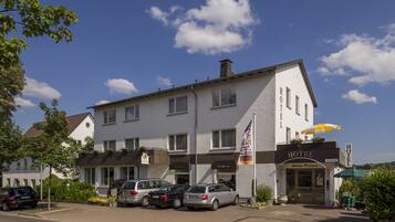 Fassade der Unterkunft