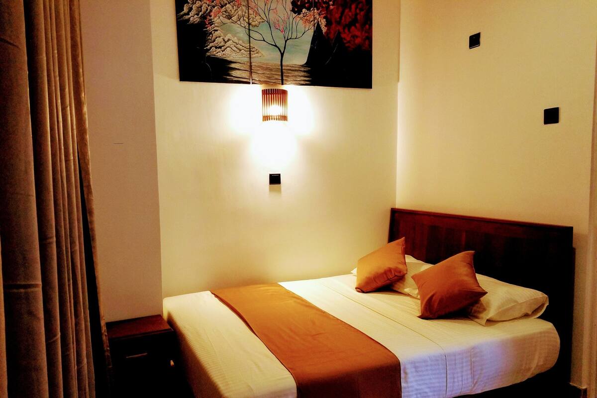 Standard Double Room | 遮光窗帘、隔音、熨斗/熨板、免费 WiFi