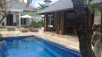 Villa, 2 Bedrooms, Private Pool | Terrace/patio
