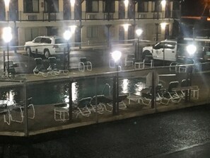 Seasonal outdoor pool