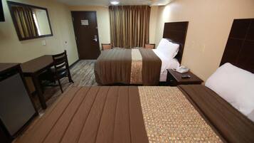 Individually decorated, individually furnished, desk, blackout curtains