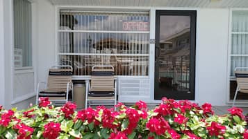 Entrada de la propiedad