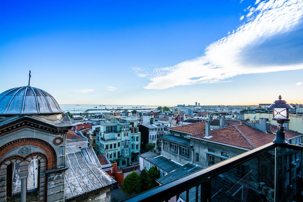 Terrasse sur le toit