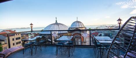 Terrasse sur le toit