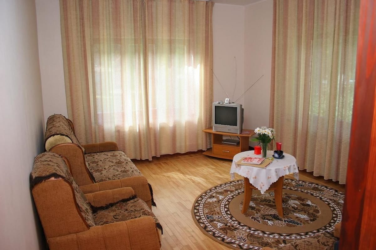 Apartment, 2 Bedrooms | Living area | Flat-screen TV
