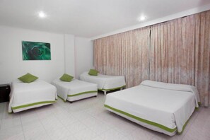 In-room safe, blackout drapes, bed sheets - Be Hotel San Andrés (San Andrés)