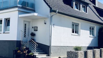 Fassade der Unterkunft