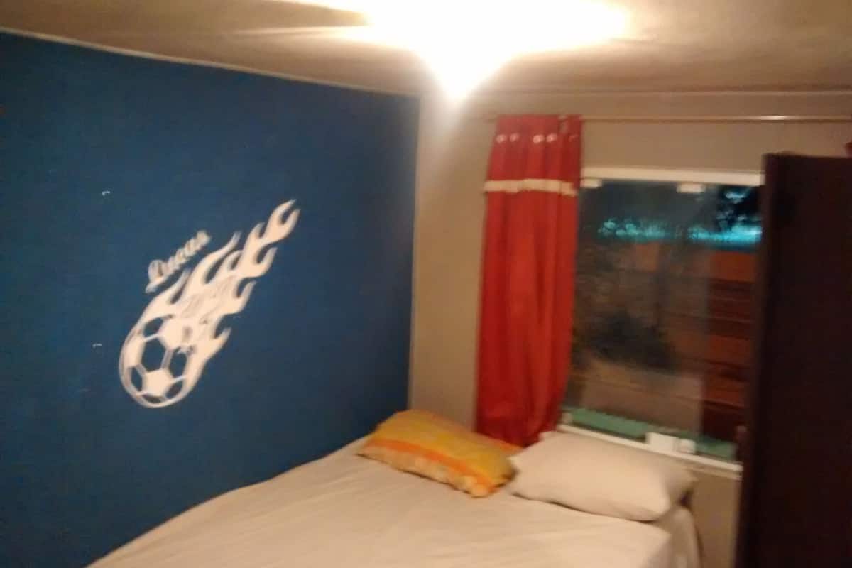 Individually furnished, desk, blackout curtains, iron/ironing board