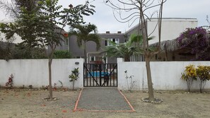 Entrada de l'allotjament